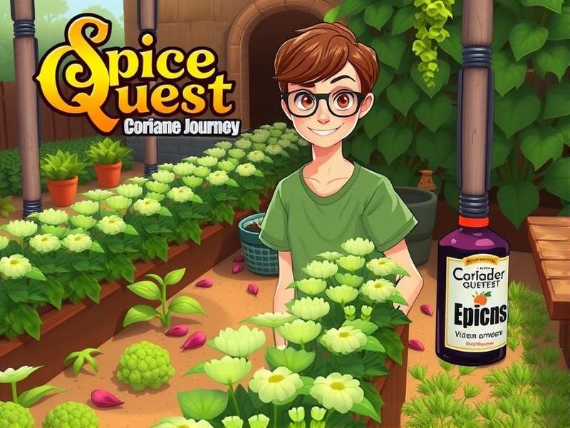 Coriander Farming in Spice Quest